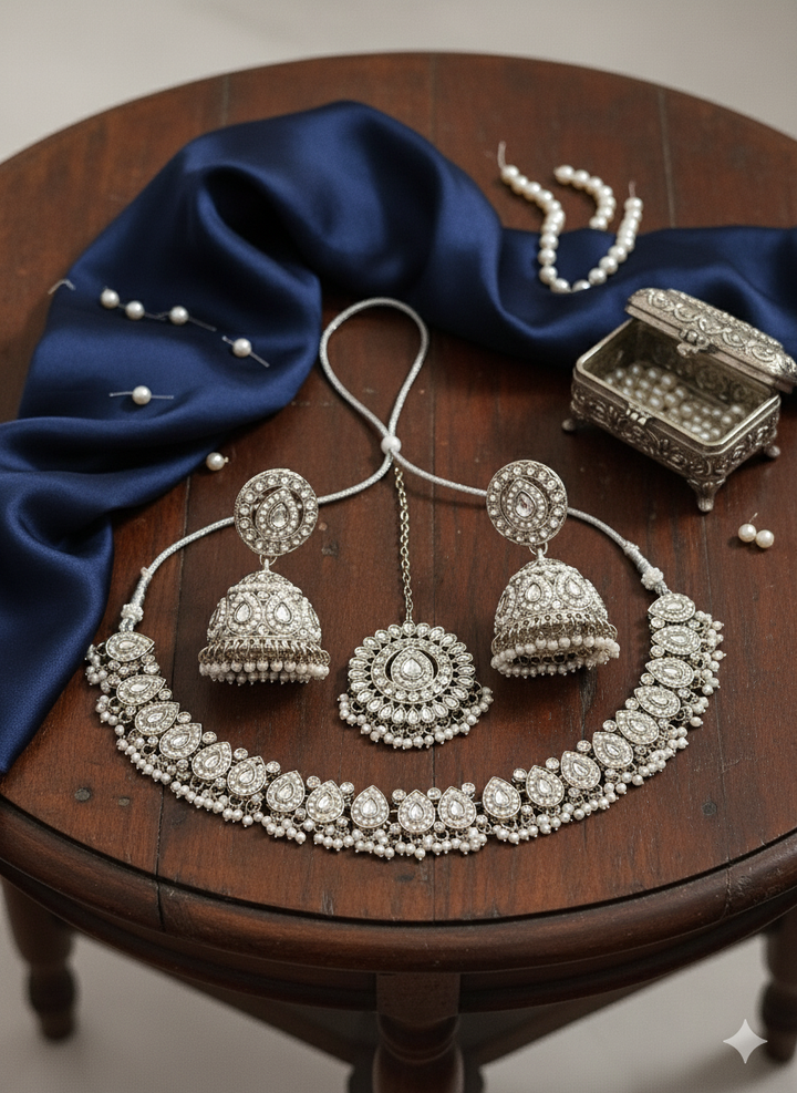 Kavya Silver Set