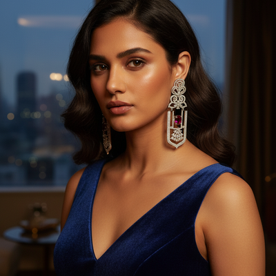 Carol AD Long Earrings