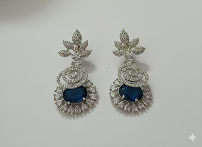 Sapphire AD Cocktail Earrings