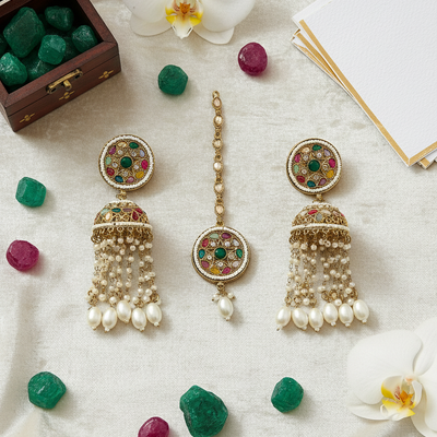 Mastani Jhumke And Tika