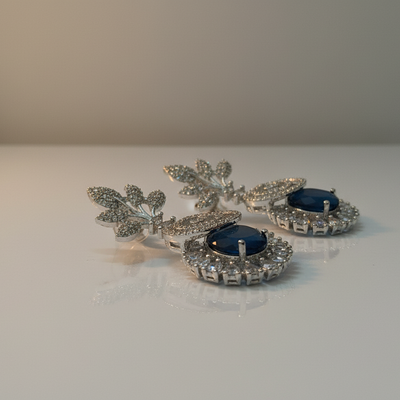 Sapphire AD Cocktail Earrings