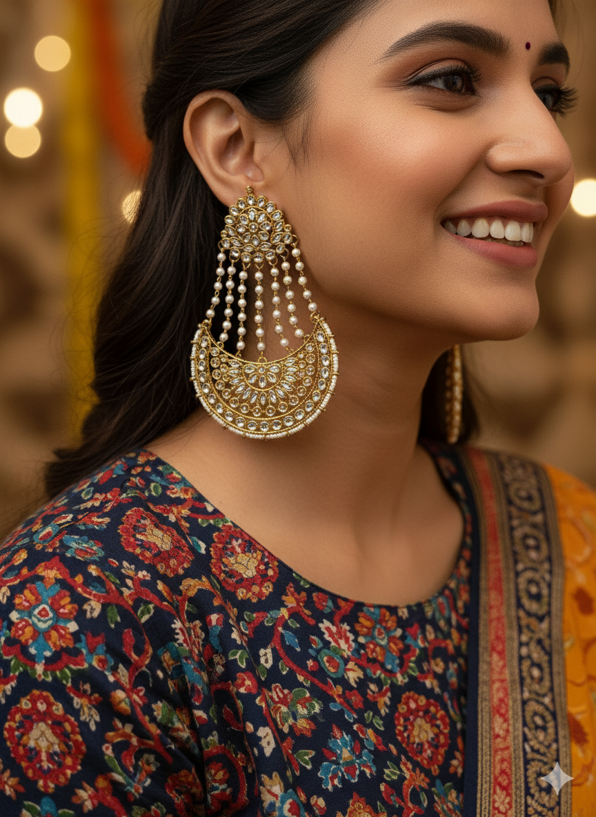 Nitara Jhaale Earrings