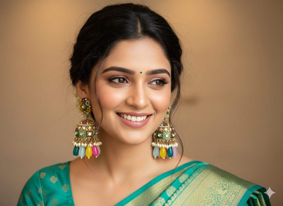 Byzantine Bloom earrings