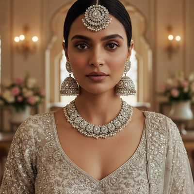 Kavya Silver Set