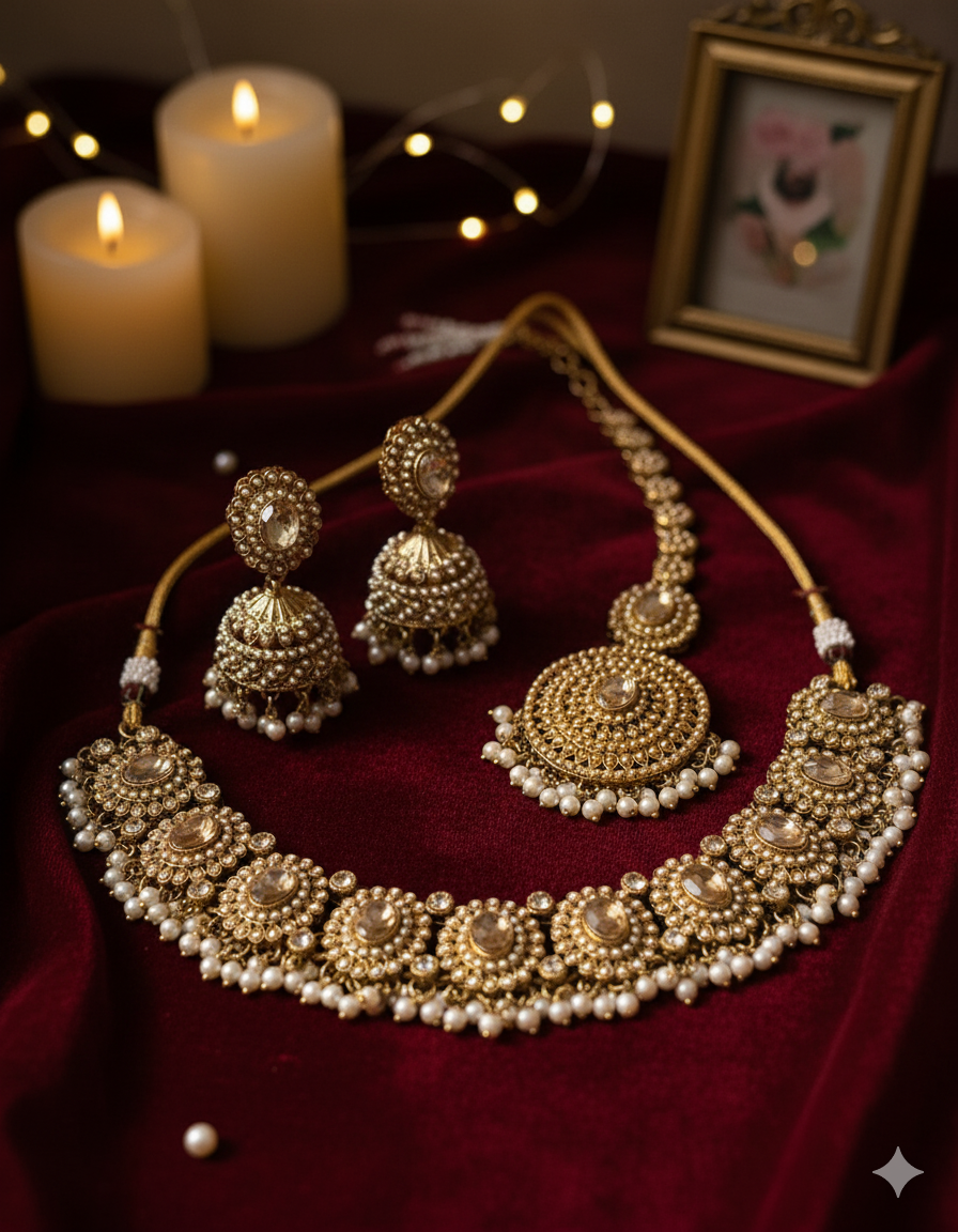 Mahima Pearl Set