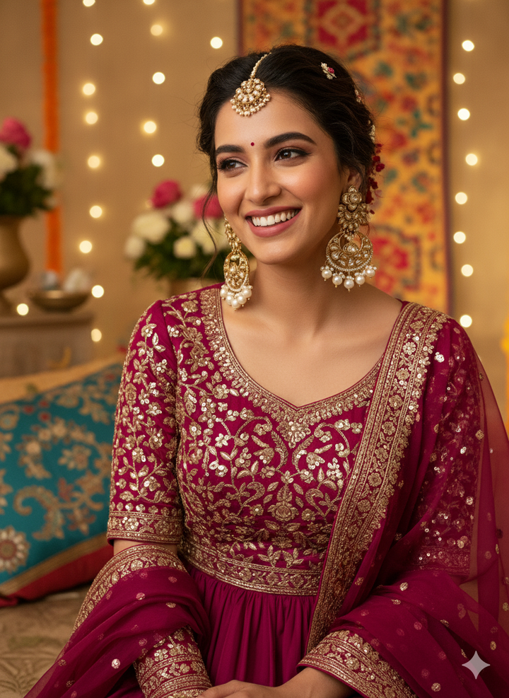 Menka Kundan Chandbali