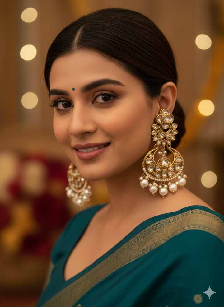 Menka Kundan Chandbali