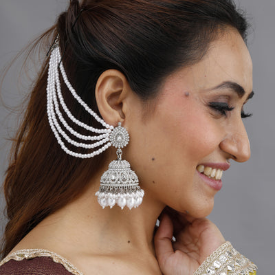 Hera Pearl Earring With Sahare