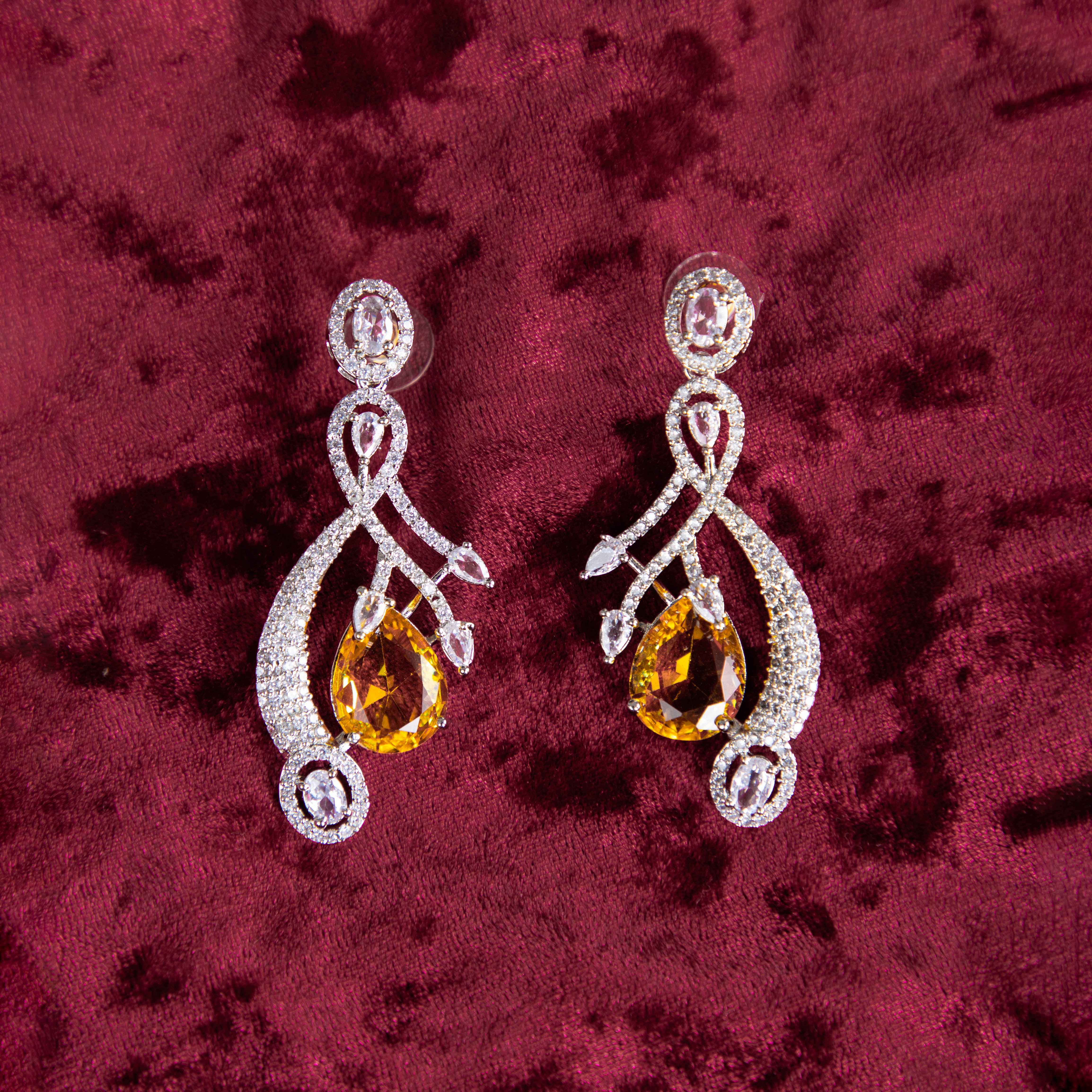 Sunny Yellow Earrings