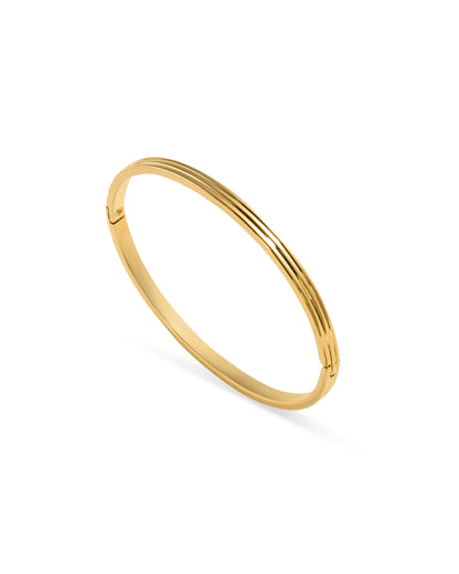Striped Stackable Bangle Bracelet
