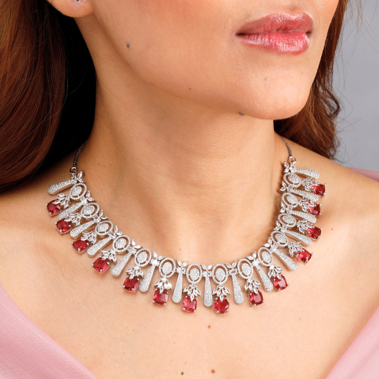 RUBY ELEGANT NECKLACE