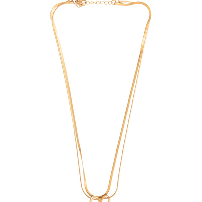 Noah Flat Heart Anti-tarnish Chain