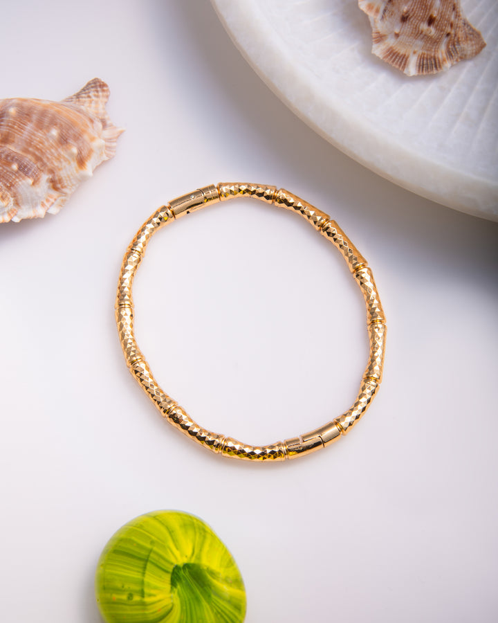 Textured Ramona Bangle Bracelet