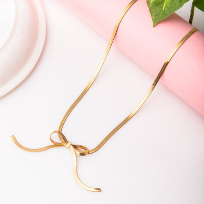Rachel Anti-tarnish Bow Chain