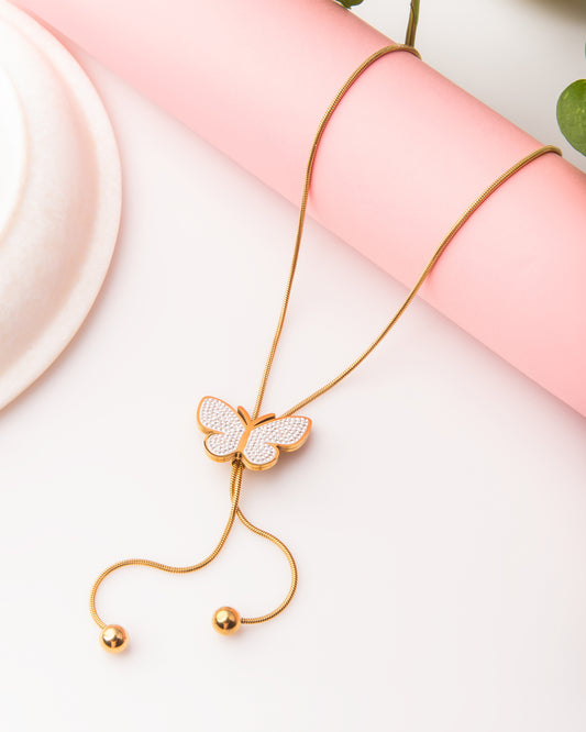 BUTTERFLY ADJUSTABLE ANTI-TARNISH CHAIN