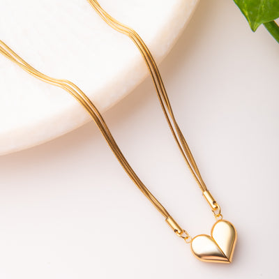 Magnetic Anti-tarnish Heart Chain