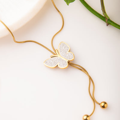 Butterfly Adjustable Anti-tarnish Chain