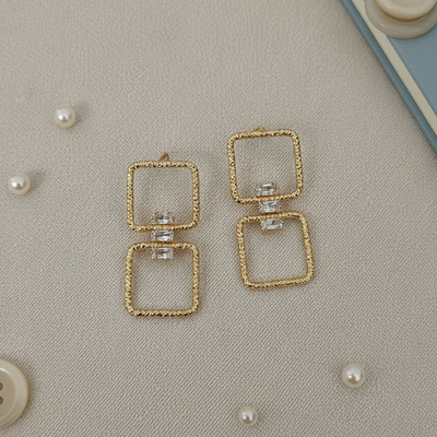 Misha Geometric Earrings