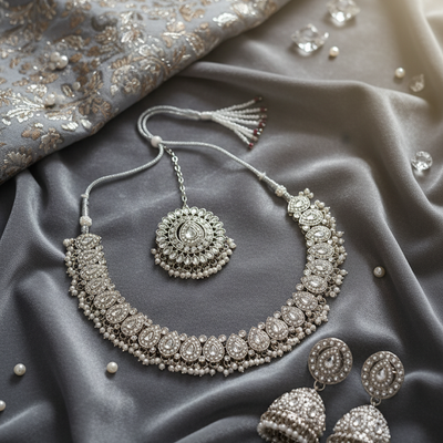 Kavya Silver Set