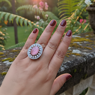 Rosé Royale Oval Ring